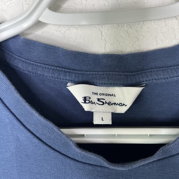 Ben Sherman "Built for the Sound" Blue Tee Men's Size L, Summer, Spring, Classic - Picture 5 of 7
